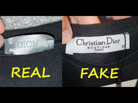 how to spot a fake christian dior shirt|christian dior t shirt.